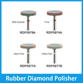 Dental Rubber Diamond Polisher for High-gloss Polishing Zirconia Porcelain-RDP5979A, RDP5974A, RDP5977A, RDP5977B